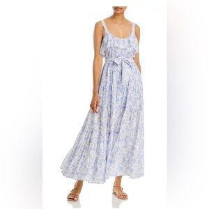 PAIGE Tevin Daisy Print Maxi Dress